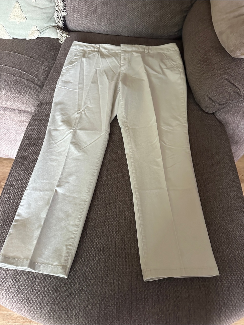 Stylus/Light Cream/Tan Straight Leg Pants